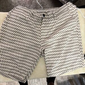 Stylish Black and White Men's Shorts